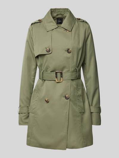 zero Trenchcoat mit Taillengürtel Khaki 2