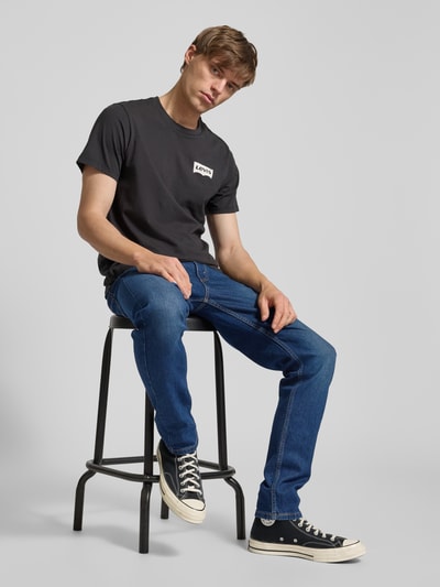 Levi's® Slim Fit Jeans im 5-Pocket-Design Modell '515' Dunkelblau 1