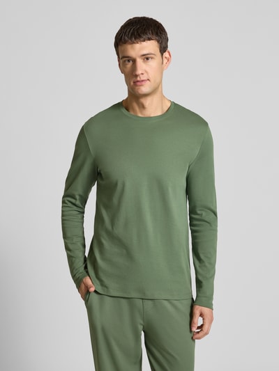 Christian Berg Men Longsleeve mit Rundhalsausschnitt Dunkelgruen 4