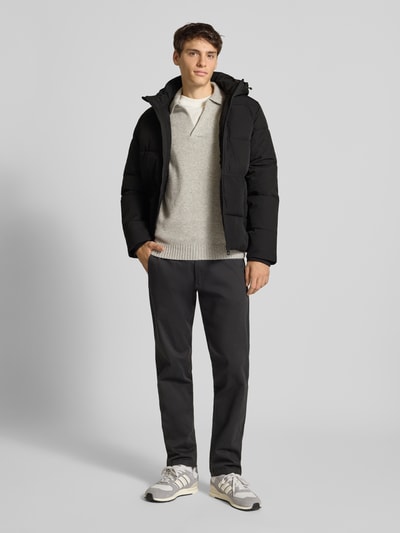 Jack & Jones Gewatteerd jack met ritszakken, model 'OWEN'  - 1