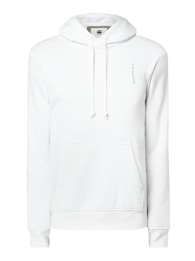 G-Star Raw Hoodie mit recyceltem Polyester-Anteil Weiss 2