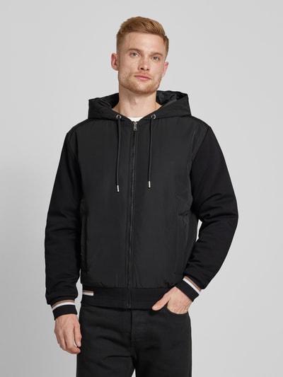 BOSS Jacke mit Kapuze Modell 'Sommers' Black 4