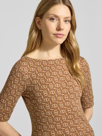 Lauren Ralph Lauren T-Shirt mit Rundhalsausschnitt Modell 'JUDY' Beige 3