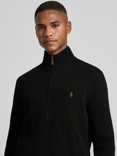 Polo Ralph Lauren Wollen jas met opstaande kraag Zwart - 3