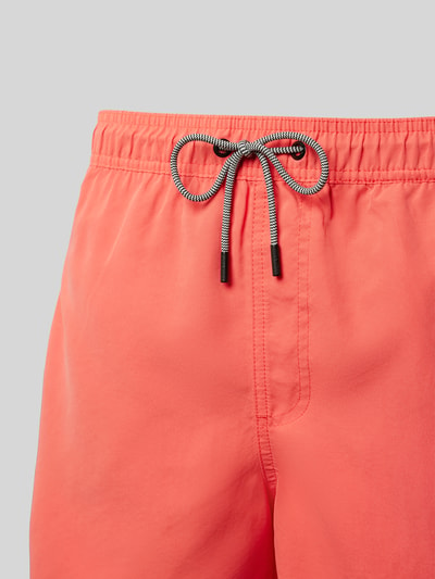 Jack & Jones Badehose mit elastischem Bund Modell 'FIJI' Koralle 2