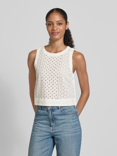 Jake*s Casual Top im Batik Look Offwhite 4