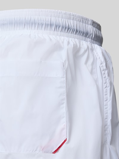 HUGO Badehose mit Tunnelzug Modell 'HAITI' Weiss 2