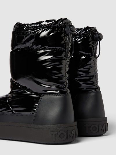 Tommy Jeans Boots mit Steppnähten und Label-Detail Black 2