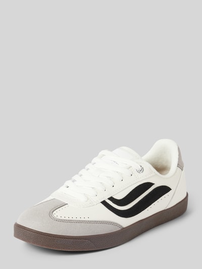 Genesis Sneaker mit Label-Print Modell 'G-Volley' Weiss 1