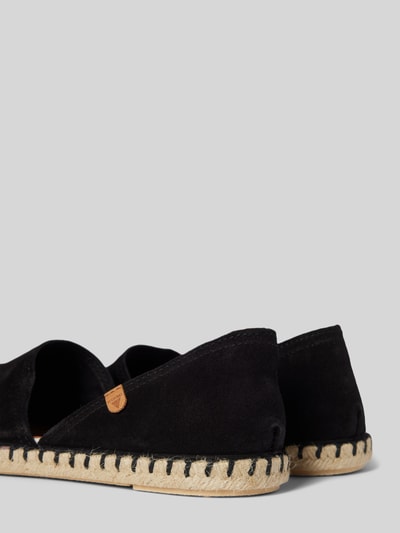 Verbenas Espadrilles in unifarbenem Design Modell 'CARMEN SERRAJE' Black 2