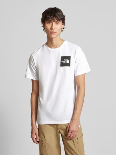 The North Face T-shirt z nadrukiem z logo Biały 4