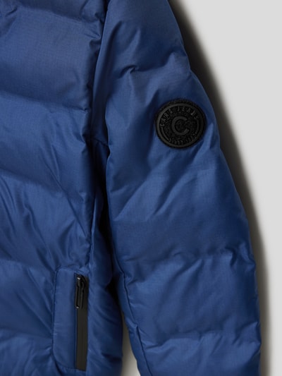 CARS JEANS Funktionsjacke mit Label-Detail Modell 'Zommy' Marineblau 2