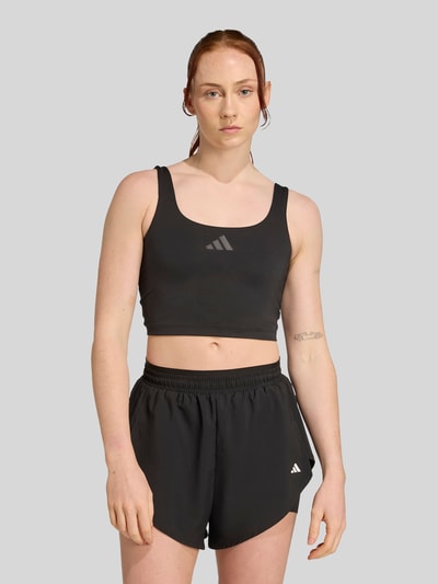 adidas Training Slim Fit Sport-Top mit Logo-Detail Black 3