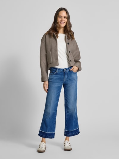 Cambio Flared Jeans mit 5-Pocket-Design Modell 'FRANCESCA' Blau 1