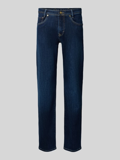 MAC Slim Fit Jeans mit Dark-Wash-Optik Modell 'Arne' Jeansblau 1