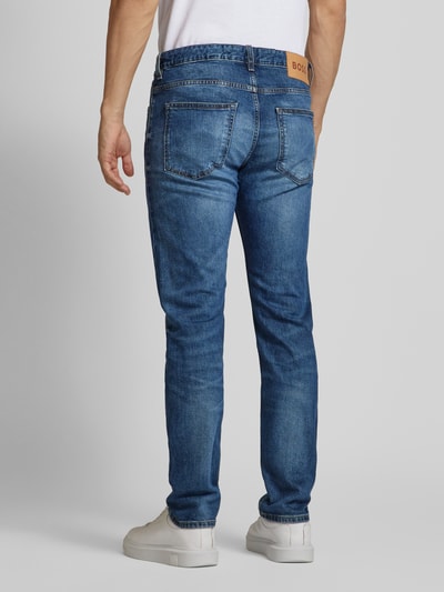 BOSS Orange Slim fit jeans in 5-pocketmodel, model 'Delaware' Jeansblauw - 5