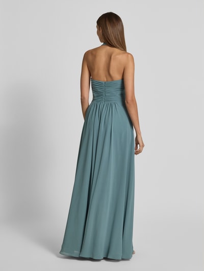 Mascara Abendkleid mit gelegten Falten Schilf 5