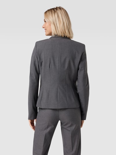 Jake*s Collection Blazer mit Stretch-Anteil Hellgrau Melange 5