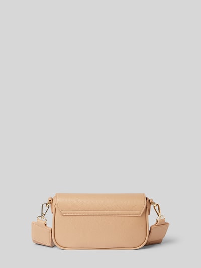 VALENTINO BAGS Handtasche mit Label-Applikation Modell 'MIRAMAR' Beige 3