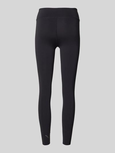 BORN LIVING YOGA Skinny fit legging met labelprint, model 'Nara' Zwart - 3