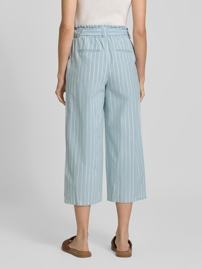 Vero Moda Wide leg culotte van puur katoen, model 'XENIA' Lichtblauw - 5