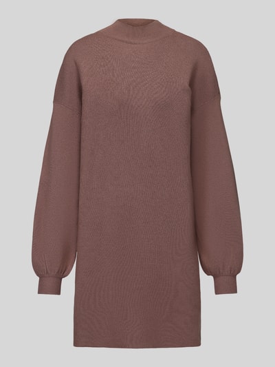 VERO MODA relaxed fit tricotjurk van viscosemix model 'NANCY' Middenbruin - 2