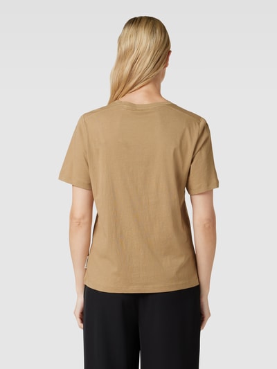 Marc O'Polo T-Shirt mit Statement-Print Sand 5