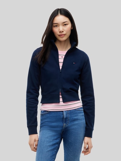 Tommy Jeans Regular fit sweatjack van katoenmix Marineblauw - 4