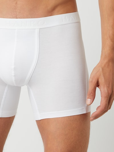 Hanro Boxershorts met stretch  Wit - 2