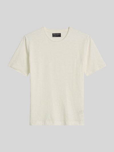 Marc O'Polo Regular Fit T-Shirt aus reiner Baumwolle Offwhite 2