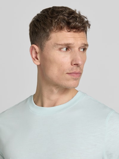 MCNEAL Regular Fit T-Shirt mit Rundhalsausschnitt Helltuerkis 3