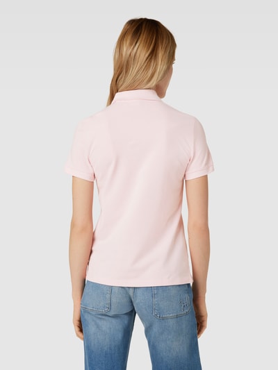 Esprit Poloshirt in effen design Roze - 5