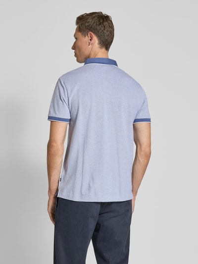 JOOP! Collection Poloshirt mit Label-Stitching Hellblau 5