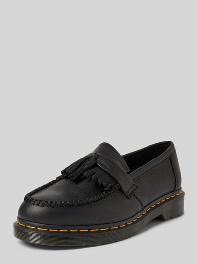 Dr. Martens Tassel-loafer met kwastjes, model 'Adrian' Zwart - 1