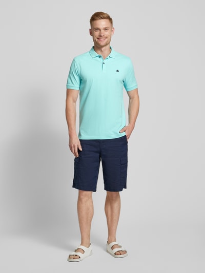 Lerros Poloshirt met labelstitching Mintgroen - 1