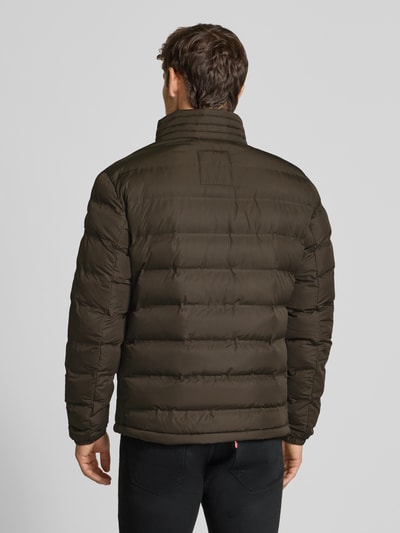 Strellson Regular Fit Steppjacke mit Stehkragen Modell 'MODENA FUSED' Oliv 5