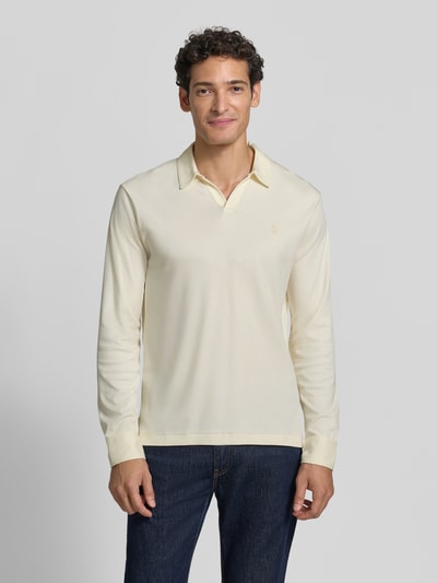 Polo Ralph Lauren Slim Fit Poloshirt aus reiner Baumwolle Offwhite 4