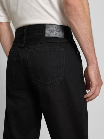 Calvin Klein Jeans Jeansy o kroju regular fit z 5 kieszeni Czarny 3