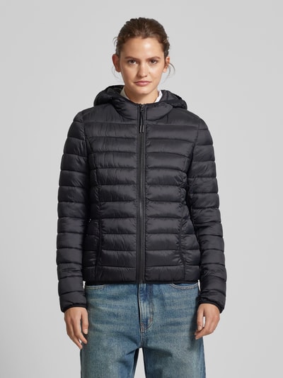 Review Steppjacke mit Kapuze Black 4