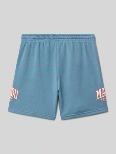 Jack & Jones Sweatshorts mit Eingrifftaschen Modell 'KANE' Rauchblau 3