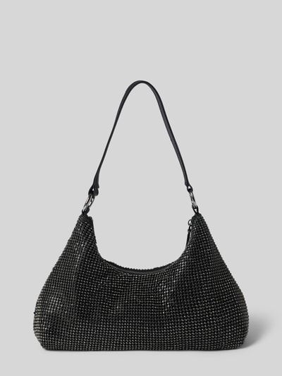 GUESS Shoulder Bag mit Strassstein-Besatz Black 3