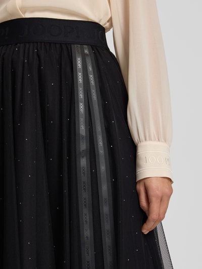 JOOP! Midirock aus Tüll mit elastischem Bund Modell 'Frida' Black 3