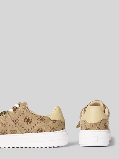 Guess Sneakers met labelapplicaties, model 'DRIFT2' Beige - 2