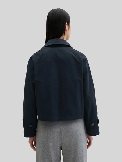Marc O'Polo Relaxed Fit Trenchjacke aus Baumwolle Marine 5