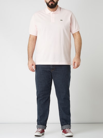 Lacoste Koszulka polo o kroju classic fit z naszywką z logo Różowawy 1