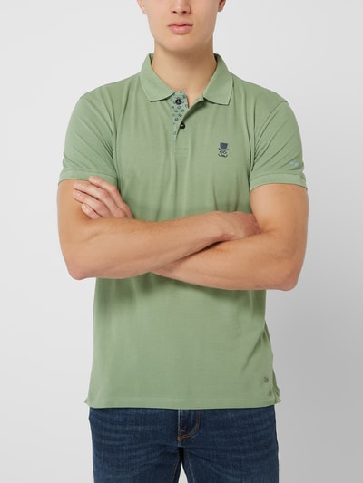 Prince Bowtie Poloshirt van piqué Lichtgroen - 4