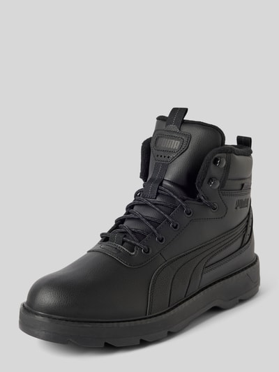 Puma Boots met labeldetails, model 'Desierto v3' Zwart - 1