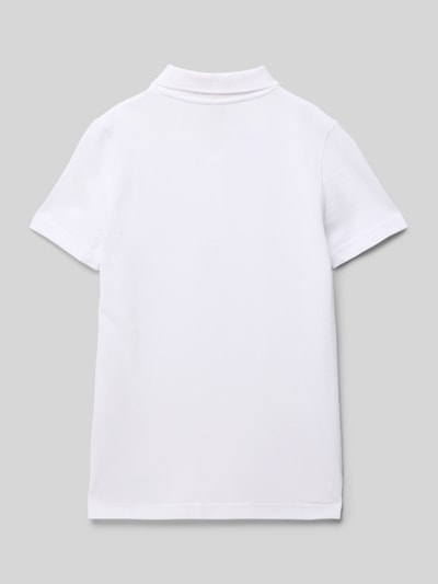 Levi’s® Kids Poloshirt mit Label-Stitching Modell 'BATWING' Weiss 3