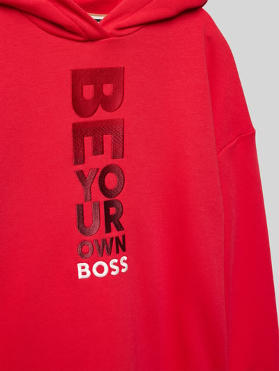 Boss Hoodie mit Kapuze Rot 2