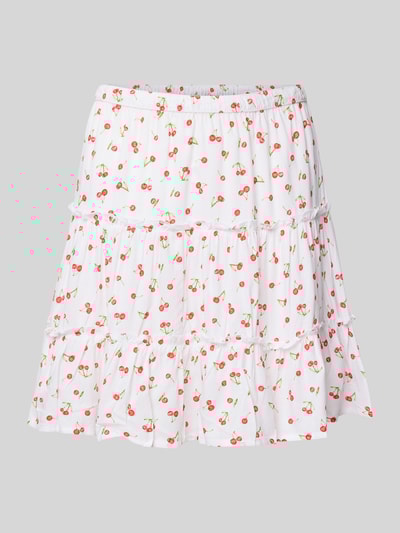 Review Minirok met elastische band Wit - 2